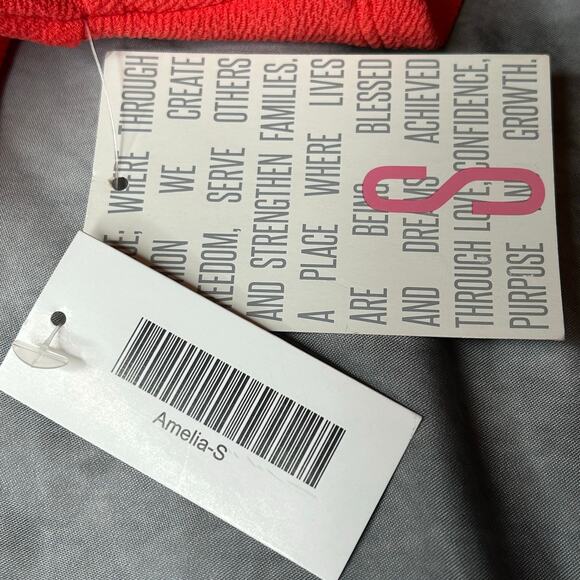 NEW Lularoe Dress Women Sm Runs Large Orange/Black Midi Halloween Whimsigoth - Picture 4 of 6